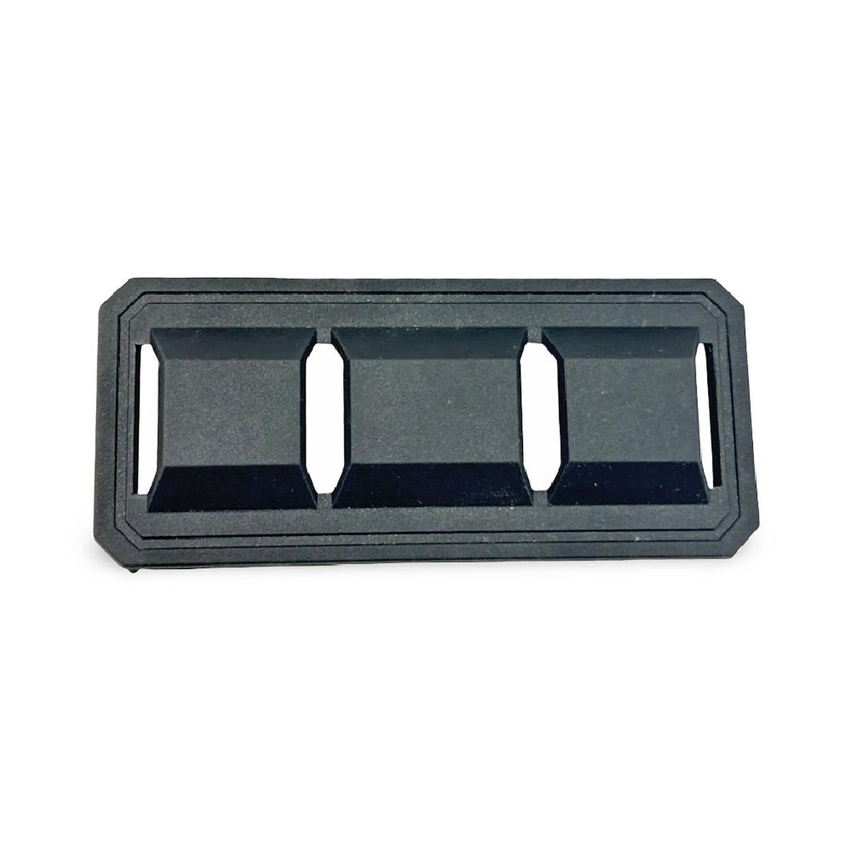PD 718 1" Black PVC Lash Tab