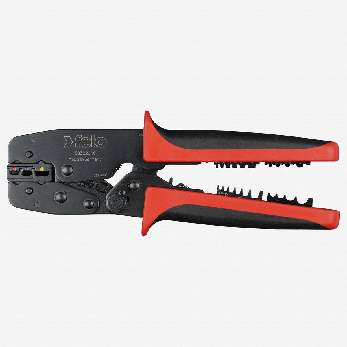 Felo CK 100-3Plus 3-in-1 Ratcheting Crimping Tool