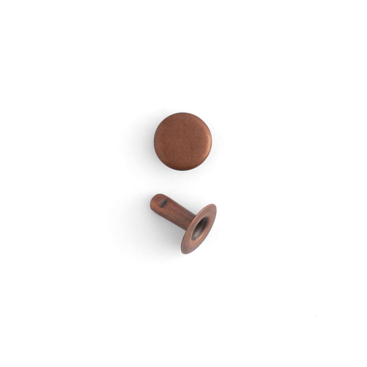 Rapid Rivets 100 Pack - Antique Copper Plate | Large