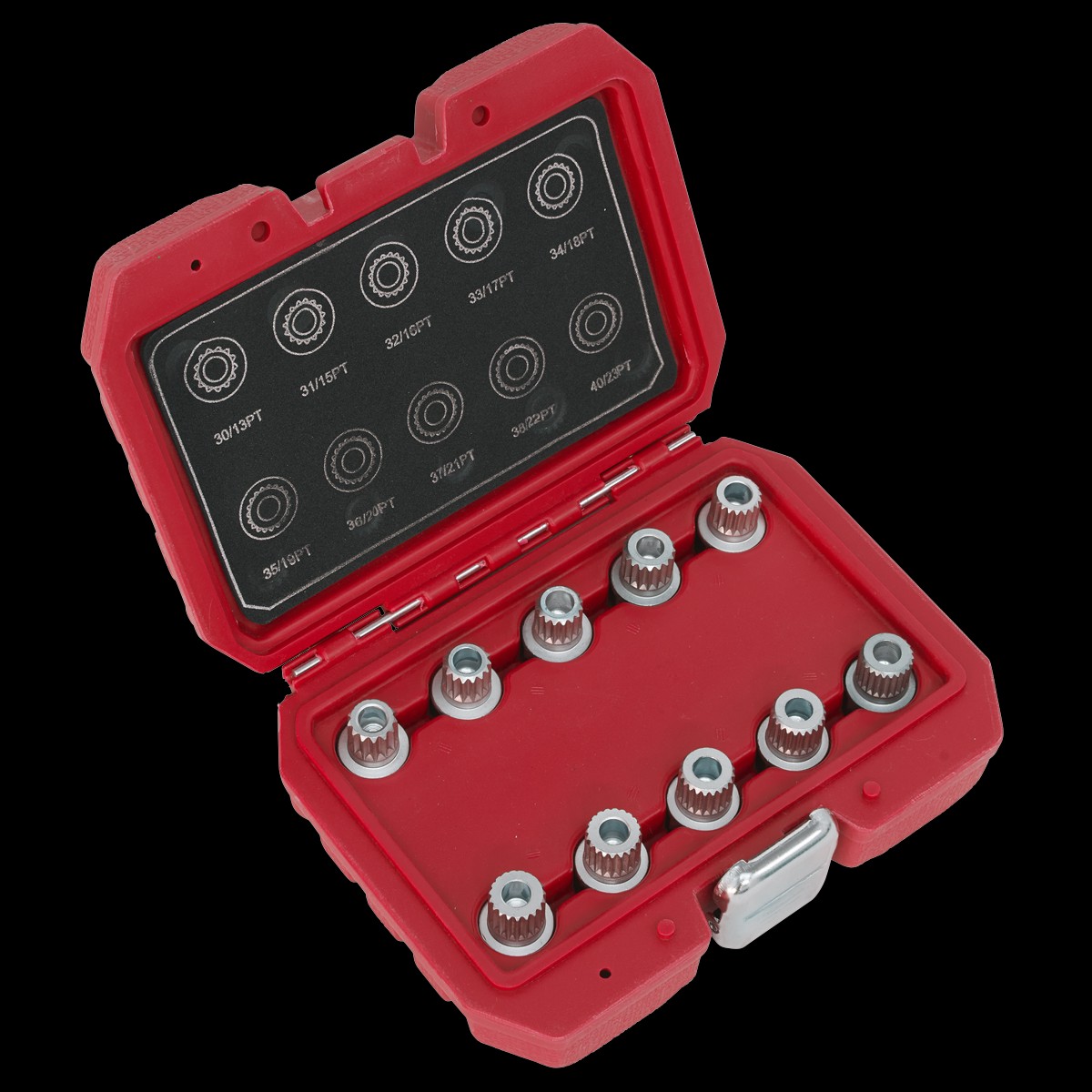 Sealey SX208 10pc Locking Wheel Nut Key Set - BMW & Mini