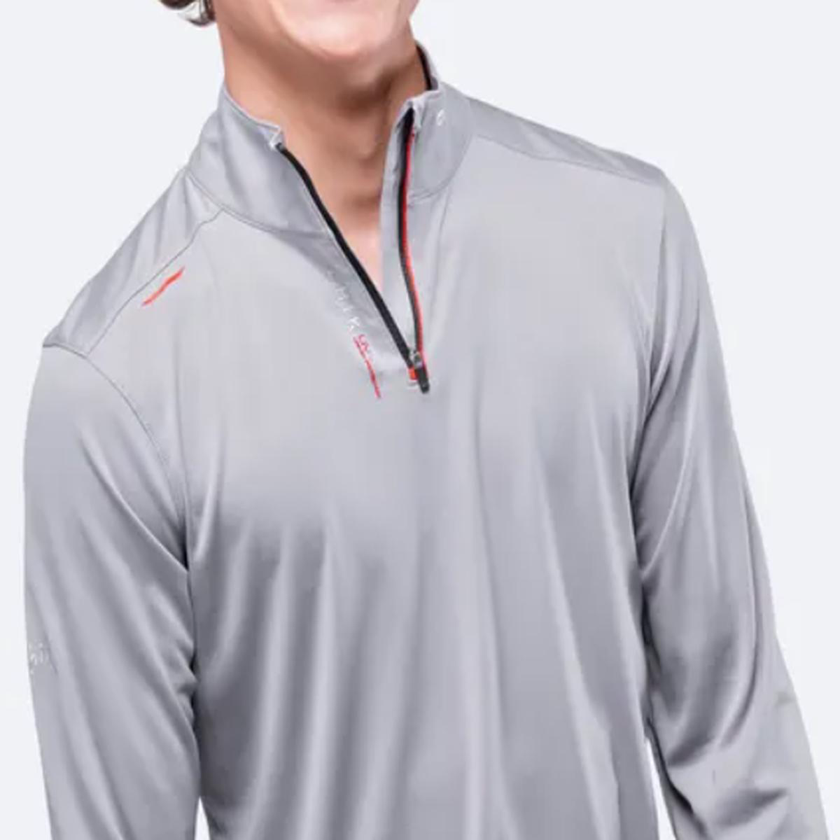 Zhik Mens UVActive UPF50 High Collar Top 8211 GREY M