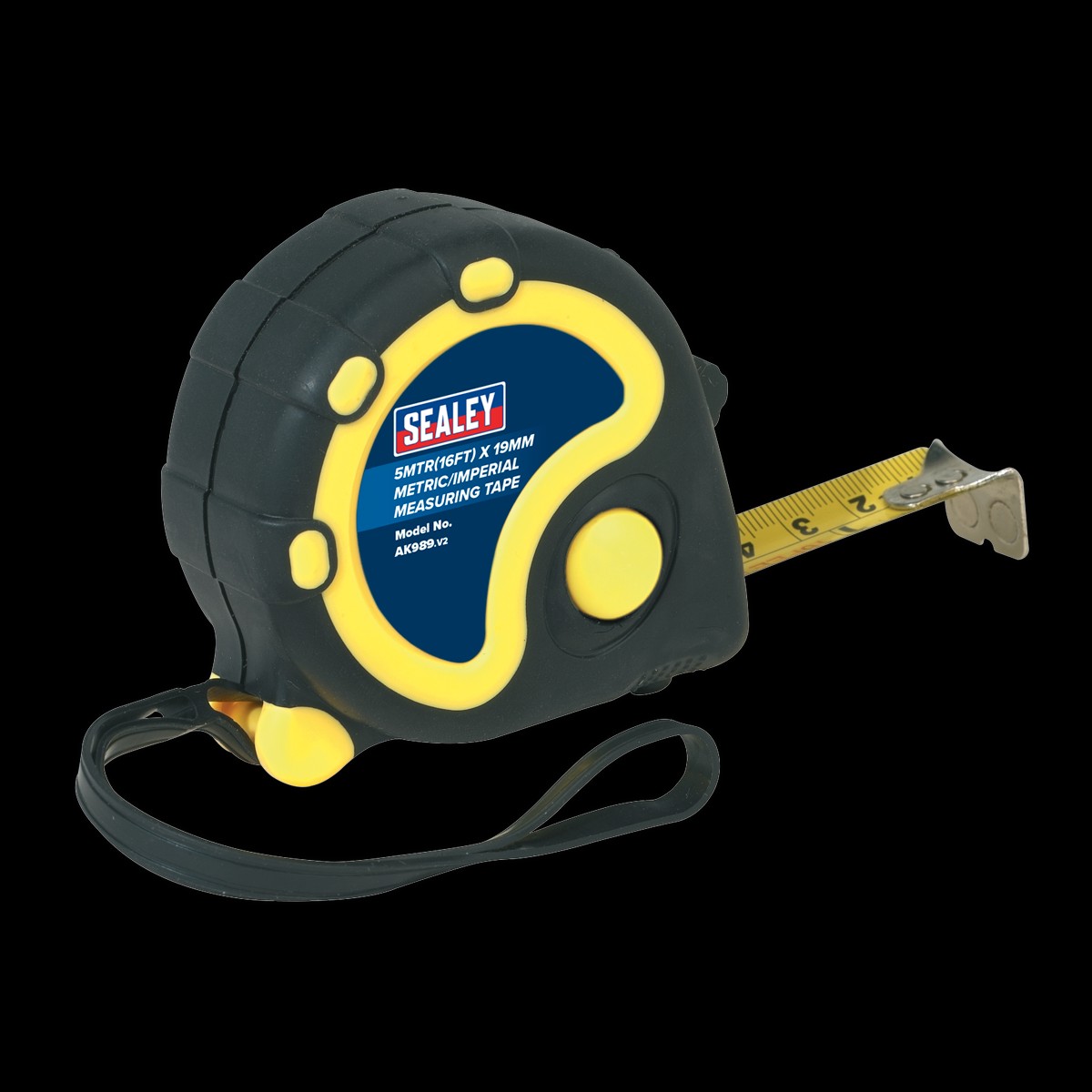 Sealey AK989 5m(16ft) x 19mm Metric/Imperial Tape Measure