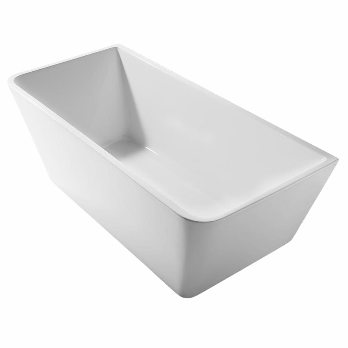 Argent Vista 1500mm BTW Freestanding Bath White