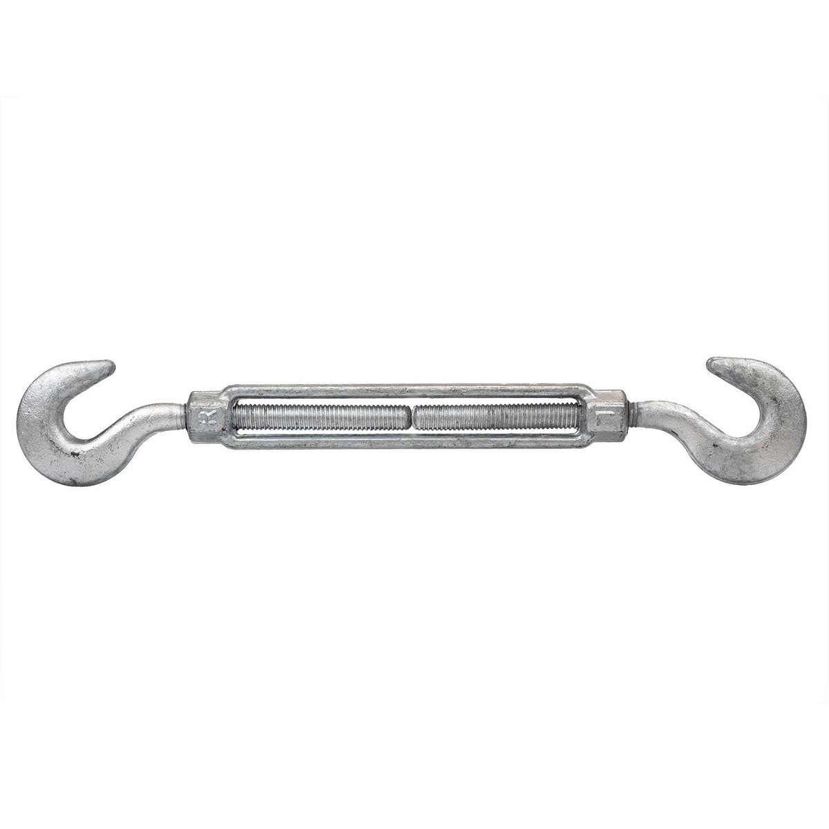 5/16" x 4-1/2" Hook & Hook Galvanized Turnbuckle