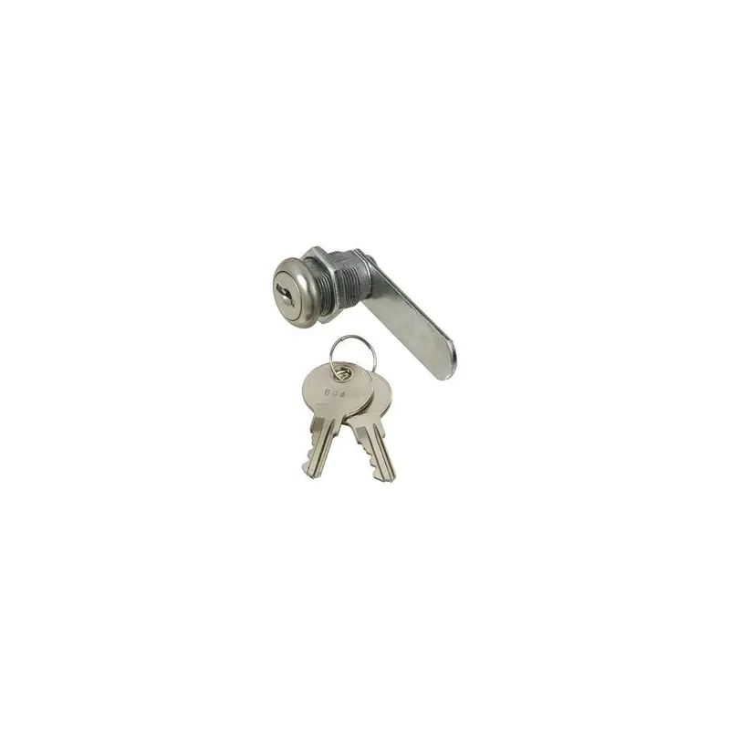 Door & Drawer Lock, Keyed Alike, Chrome, 1/2-In.