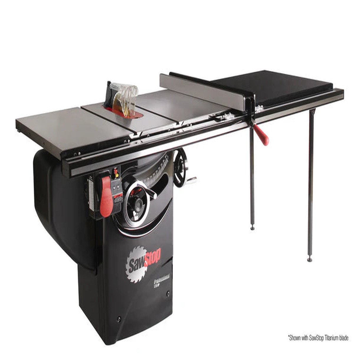 SAWSTOP PCS175-TGP252 - Professional 1.75HP 120V 52" Pro T-Glide Fence System