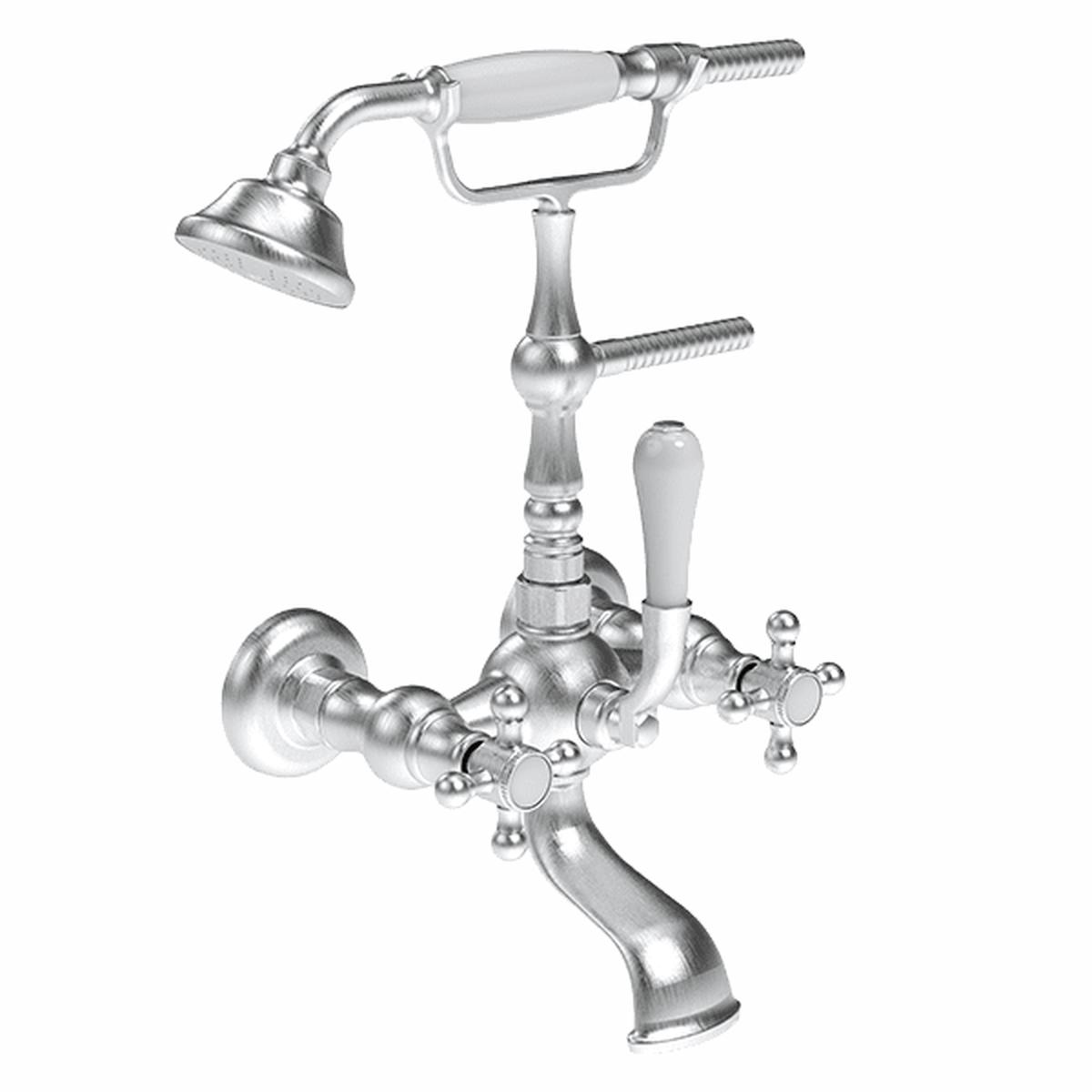 Armando Vicario Provincial Wall Mounted Bath Filler Brushed Nickel