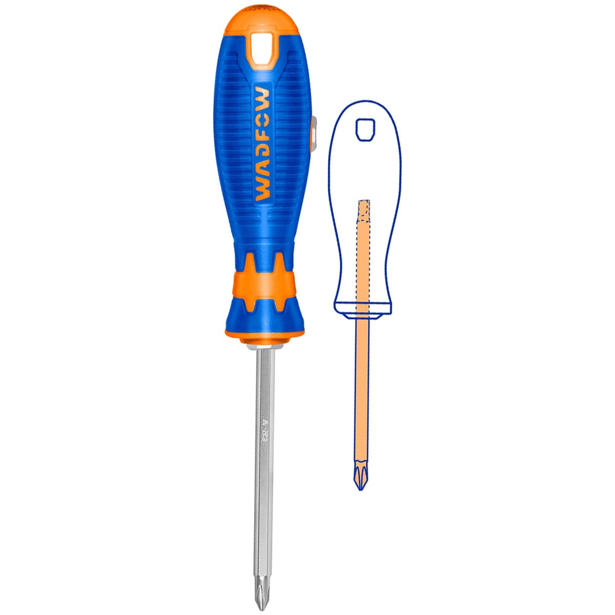 Wadfow WSS45M3 2in1 Screwdriver Set