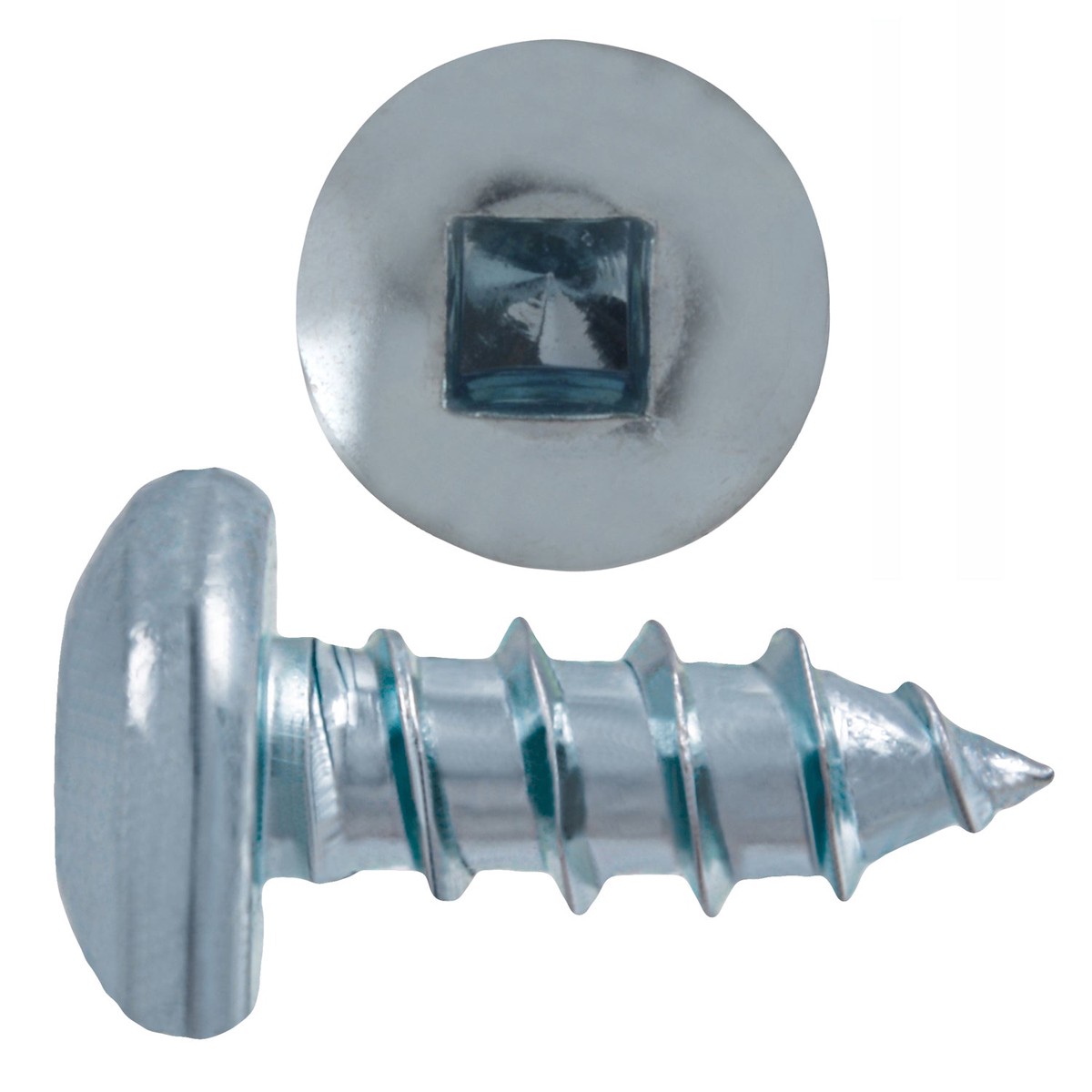 10x1/2 Pan Head Zinc Sheet Metal Screw (100/Box)