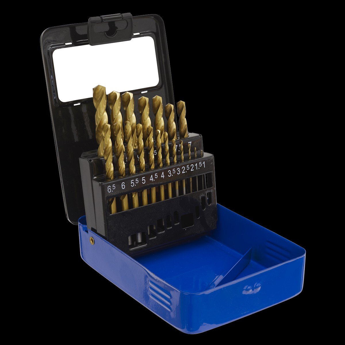 Sealey AK4719 19pc HSS Fully Ground Drill Bit Set