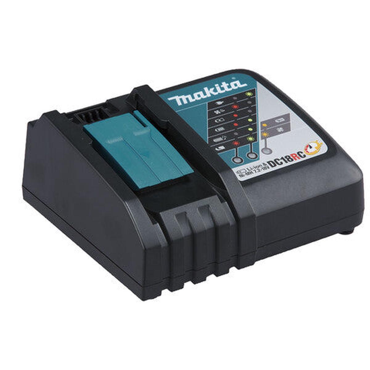 Makita 18V Li-Ion Battery Fast Charger DC18RC