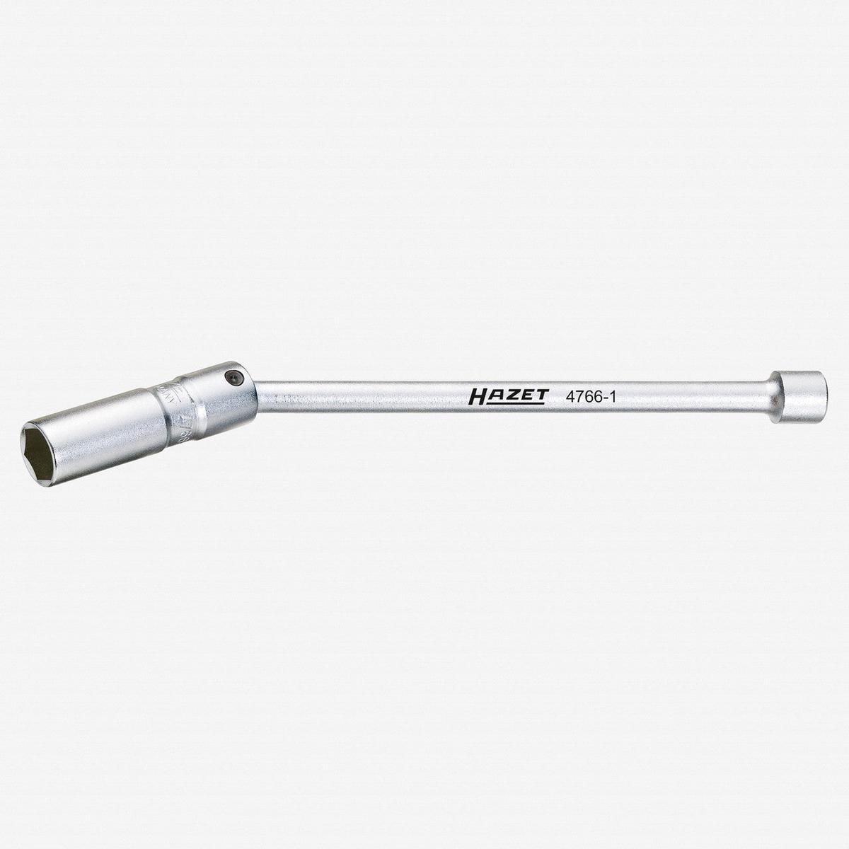 Hazet 4766-1 Spark Plug Wrench, 16 mm - 5/8", Hinged Design