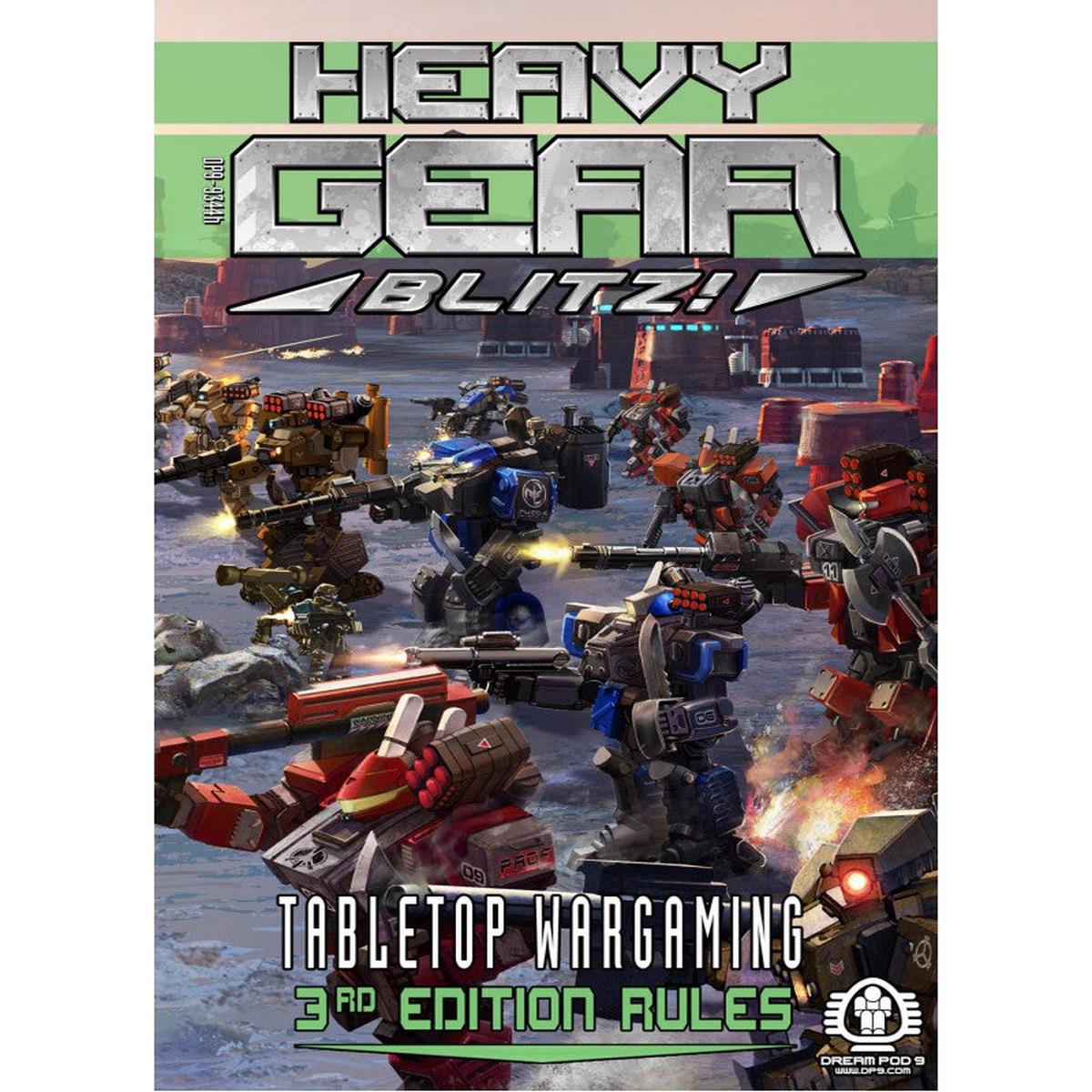 Heavy Gear Blitz! Tabletop Wargaming - 3rd Edition Rules - Small Format- ON SALE!!!