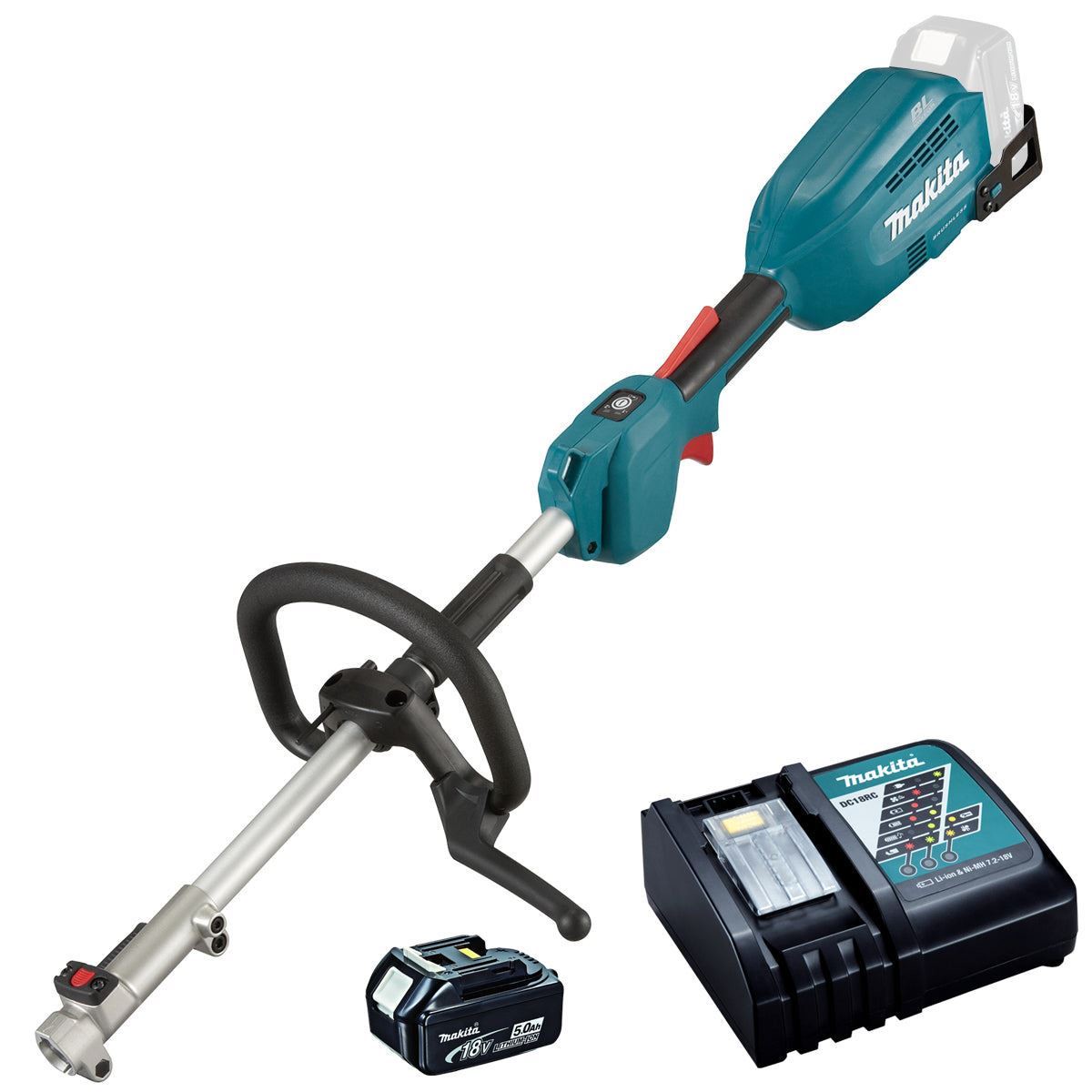 Makita DUX18RT 18V LXT Brushless Split-Shaft With 1 x 5.0Ah Battery & Charger