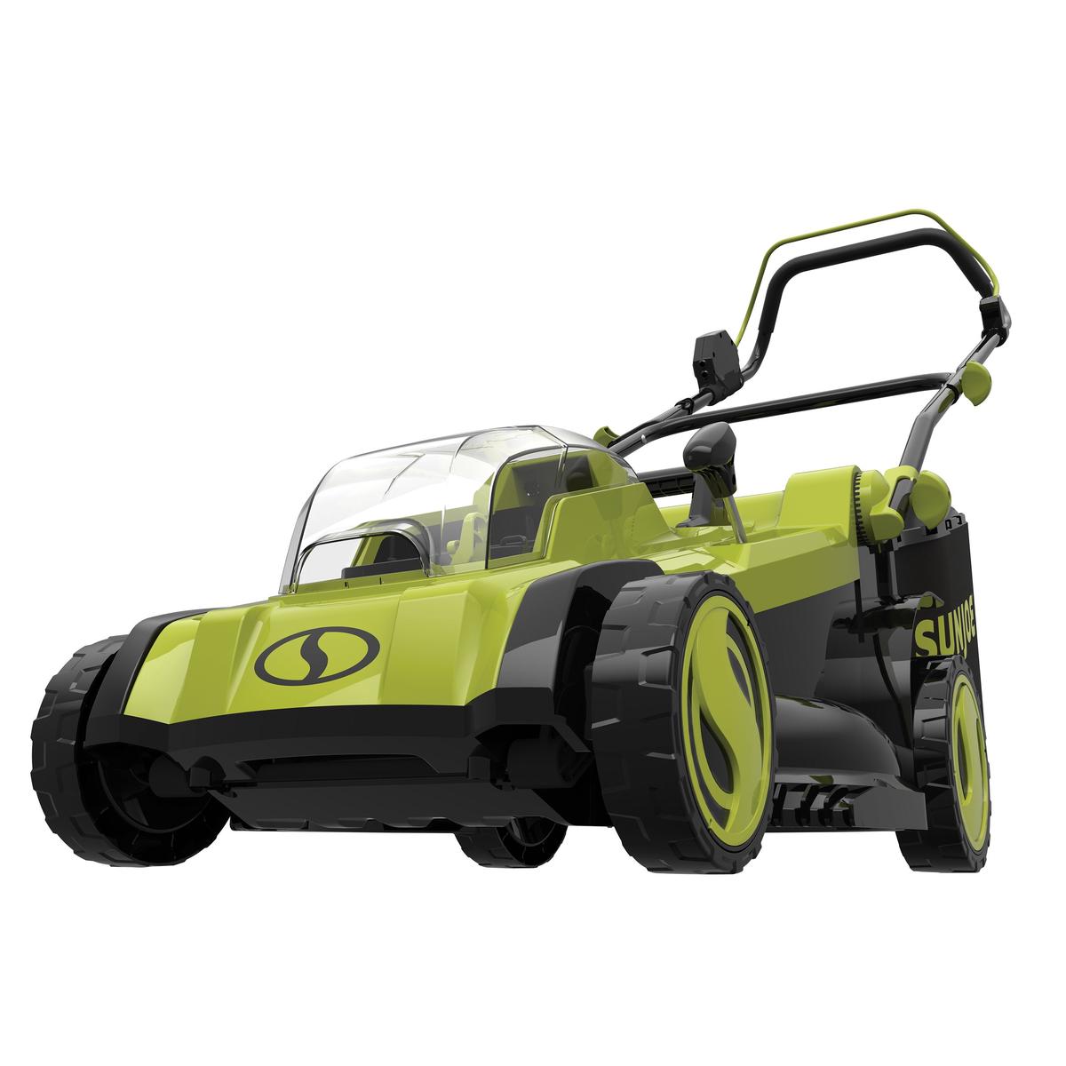 Sun Joe 24V-X2-17LM-CT 48-Volt iON+ Cordless Lawn Mower | 17-inch | 6-Position | Collection Bag | Tool Only