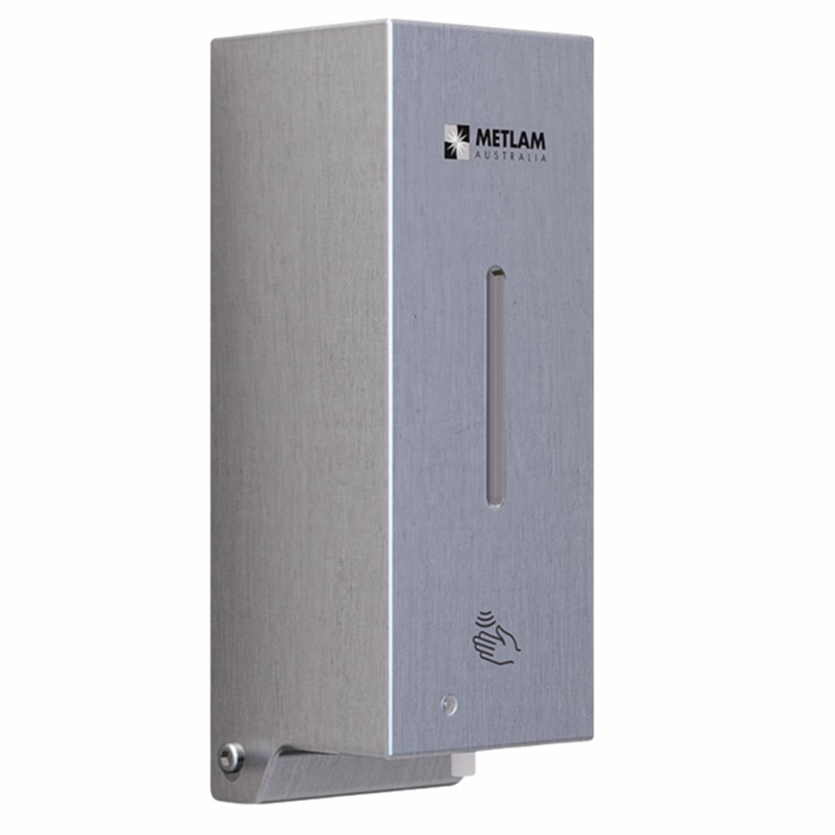 Metlam Auto Square Foam Soap Dispenser In Satin Stainless Steel