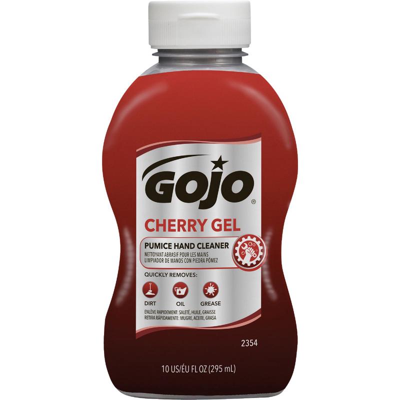 GOJO 10 Oz. Cherry Gel Pumice Hand Cleaner