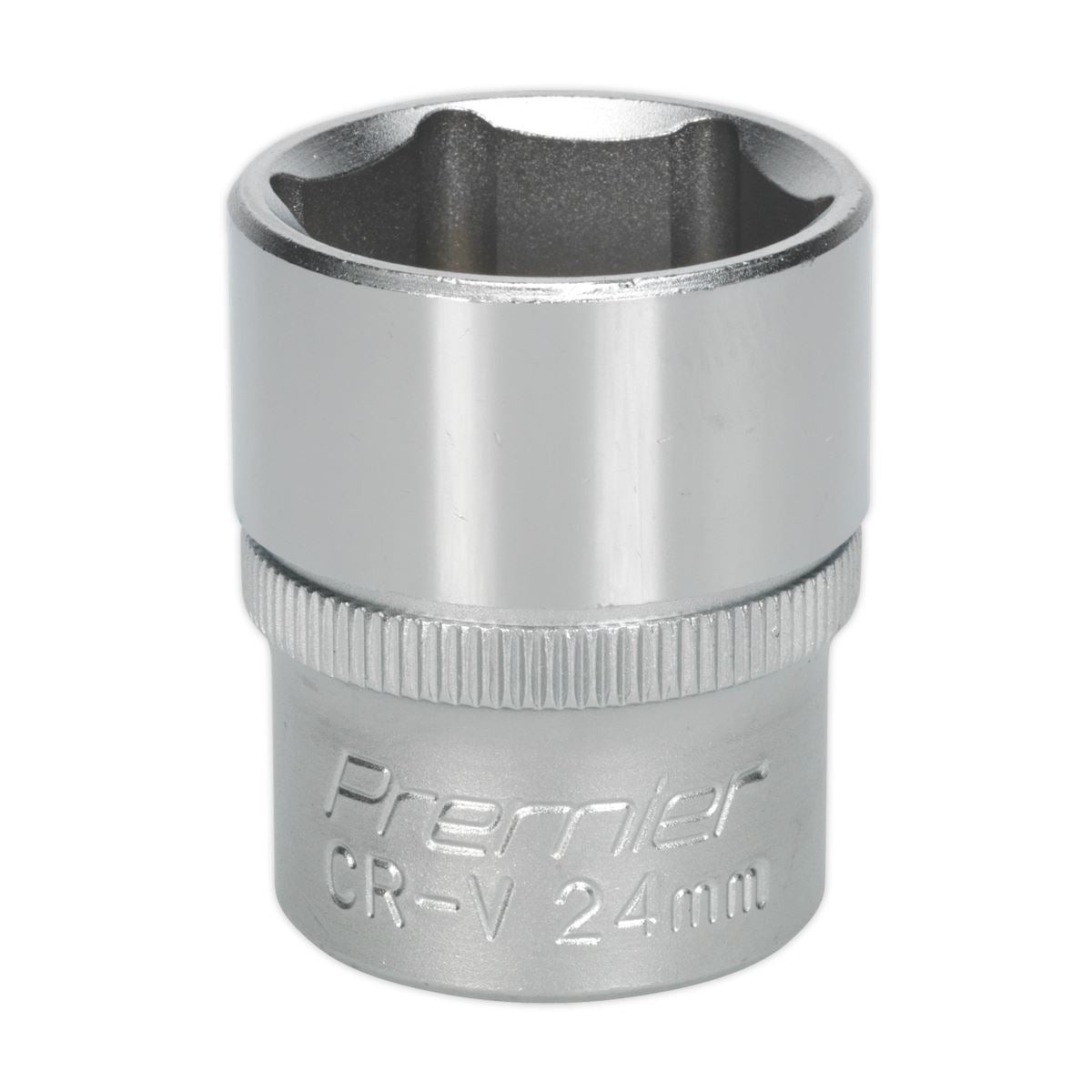 Sealey WallDrive Socket 24mm 1/2"Sq Drive S1224