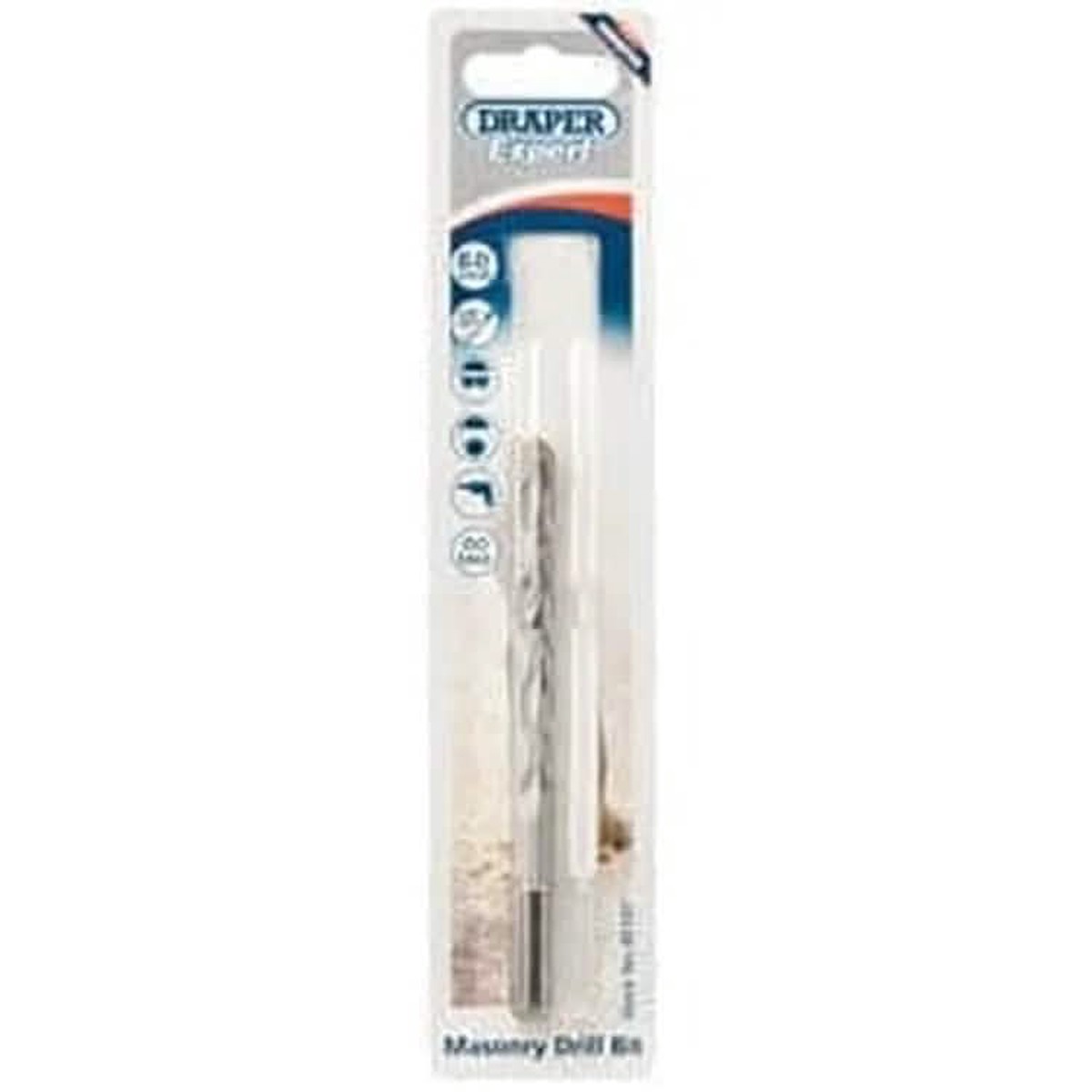 Draper Masonry Drill Bit, 8 X 120Mm Dr-40107