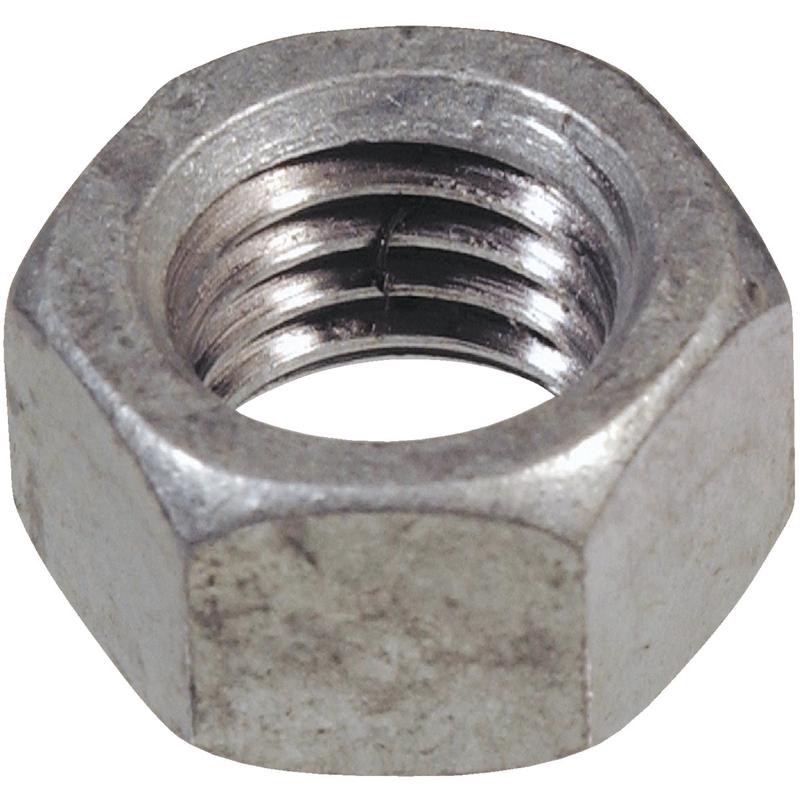 Hillman 5/16 In. 18 tpi Grade 2 Galvanized Zinc Hex Nuts (100 Ct.)