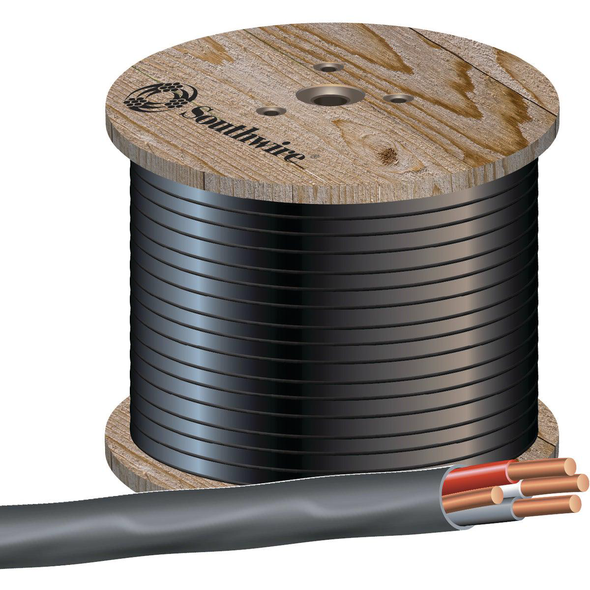 Romex 500 Ft 8-3 Stranded Black NMWG Electrical Wire