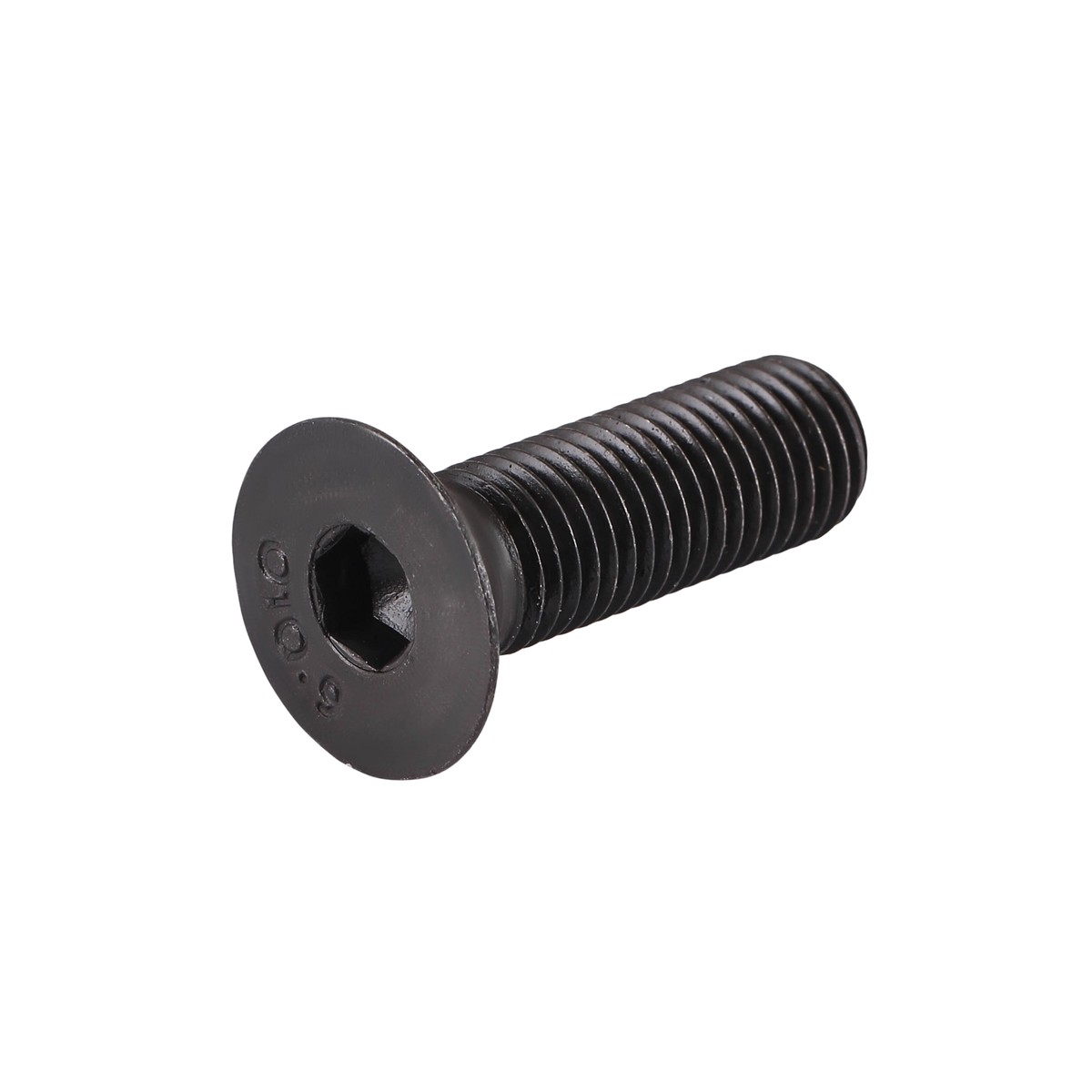 M4 X 25mm Hex (Allen) CSK High Tensile(10.9) Black Oxide Screw (Dia. 4mm, Length 25mm)