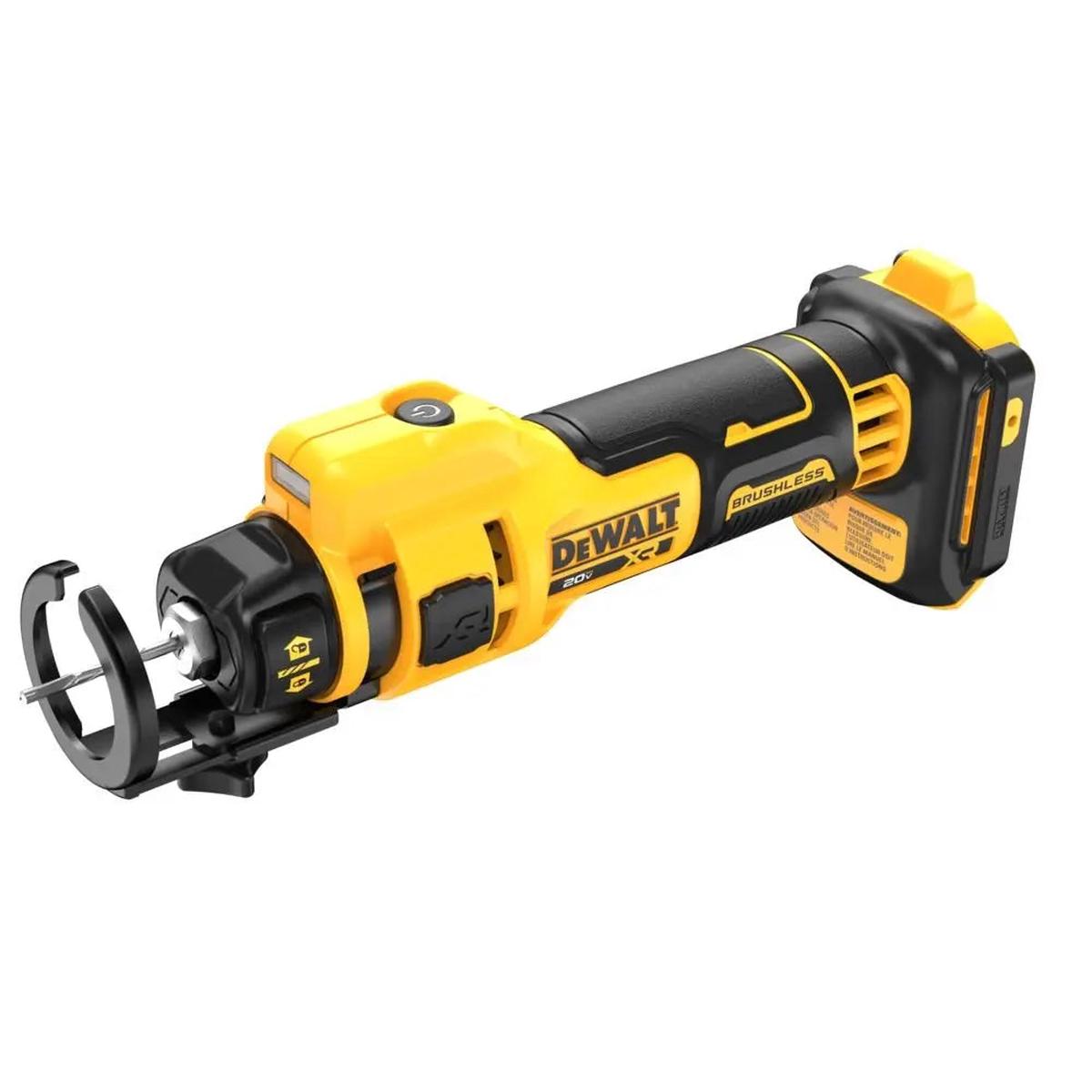 DEWALT DCE555B 20V MAX* XR Brushless Drywall Cut-Out Tool (Tool Only)