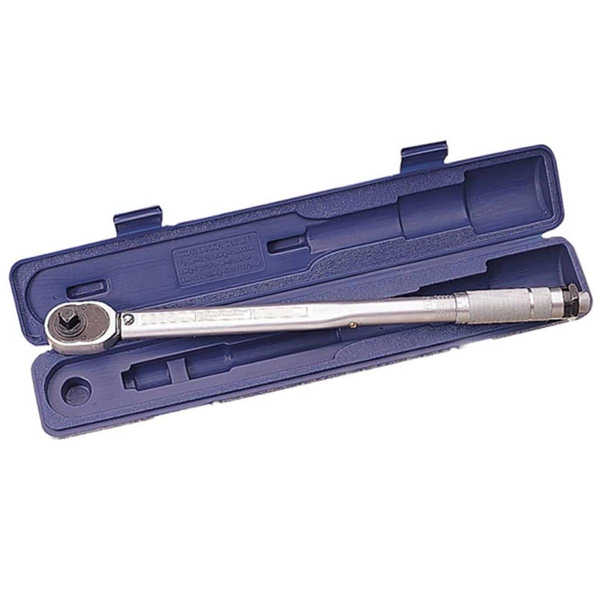 Draper Tools Square Drive Ratchet Torque Spanner 1/2" Silver 30357