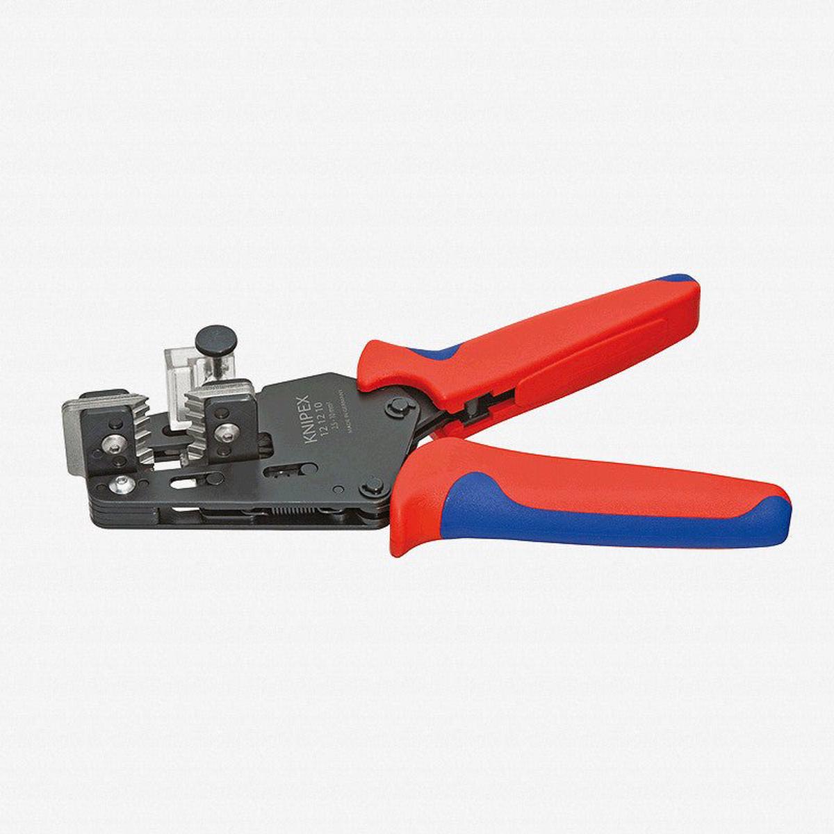 Knipex Precision Wire Insulation Strippers with Adapted Blade - 2.5-10 sq mm