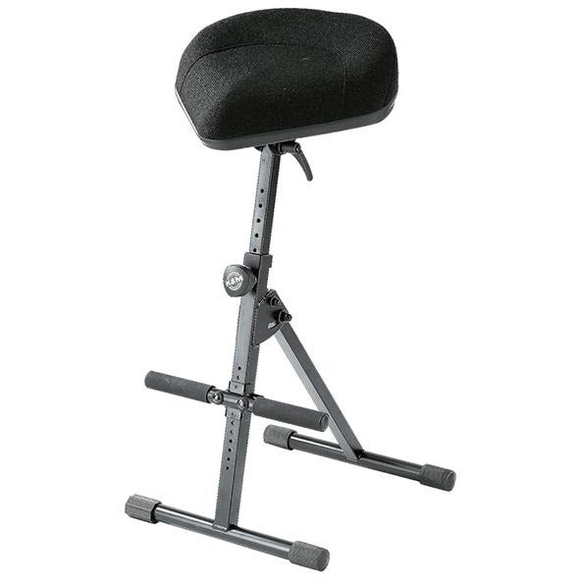 K&M 14046 Pneumatic stool - black fabric