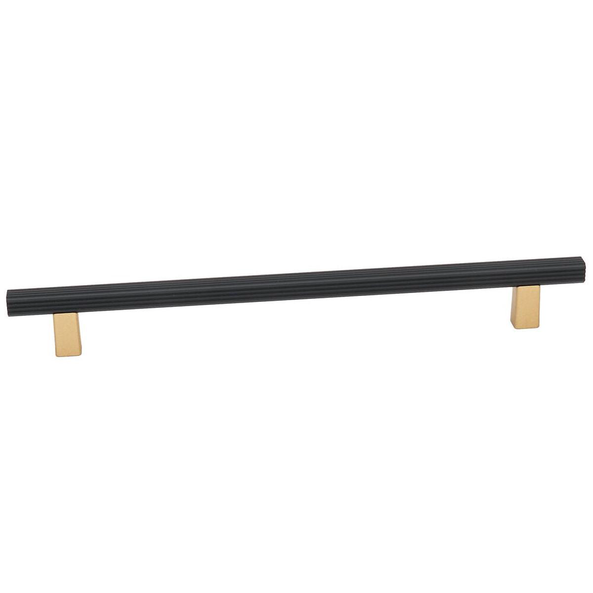 Grooved Bar Pull Series 8211 ChampagneMatte Black 88221 Pull