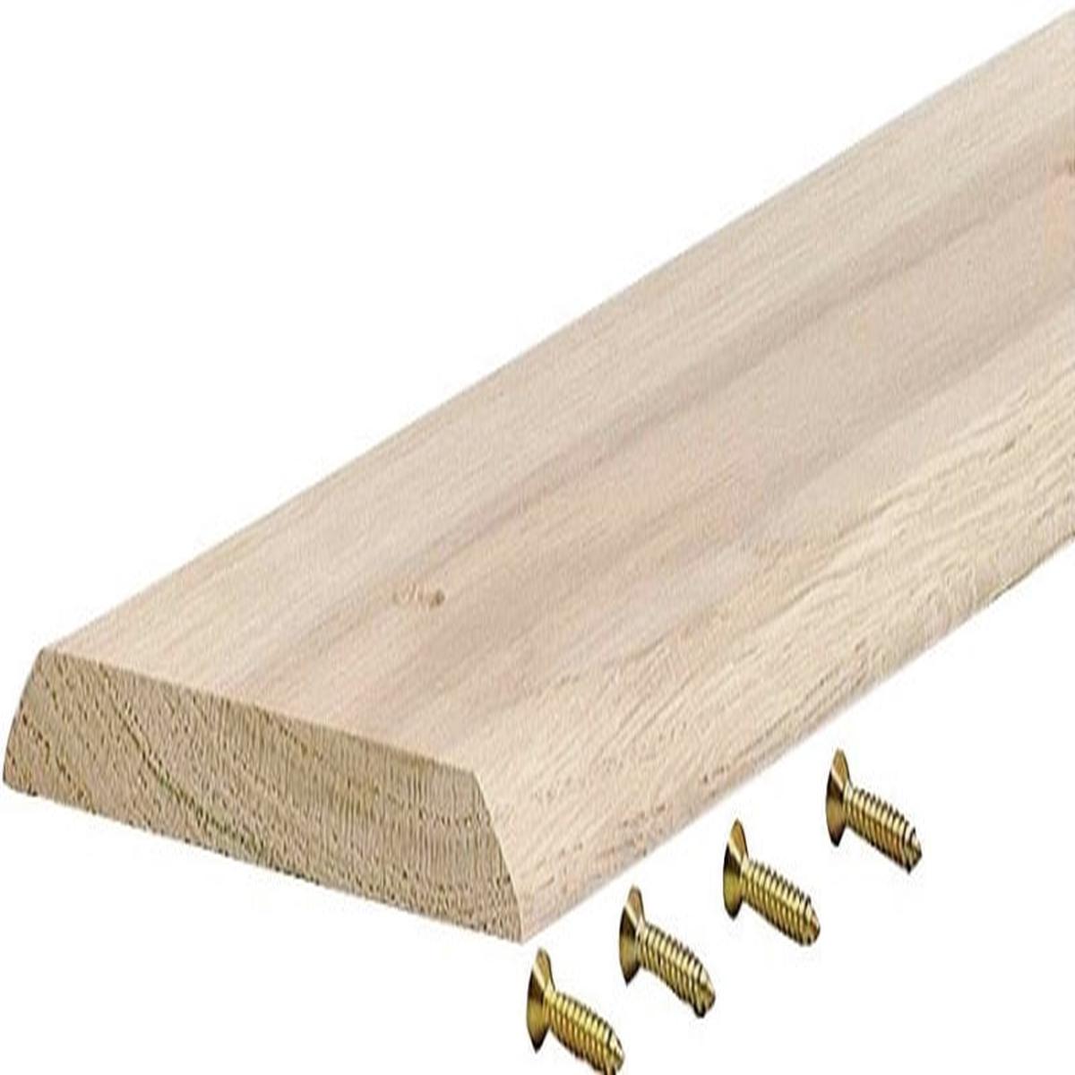 M-D 85605 Seam Binder, 72 in L, 5 in W, Smooth Surface, Oak Wood, Unfinished