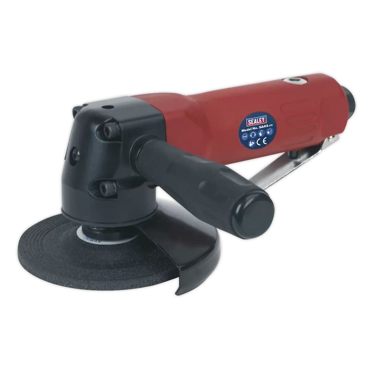 Sealey SA43 Air Angle Grinder 100mm Heavy-Duty