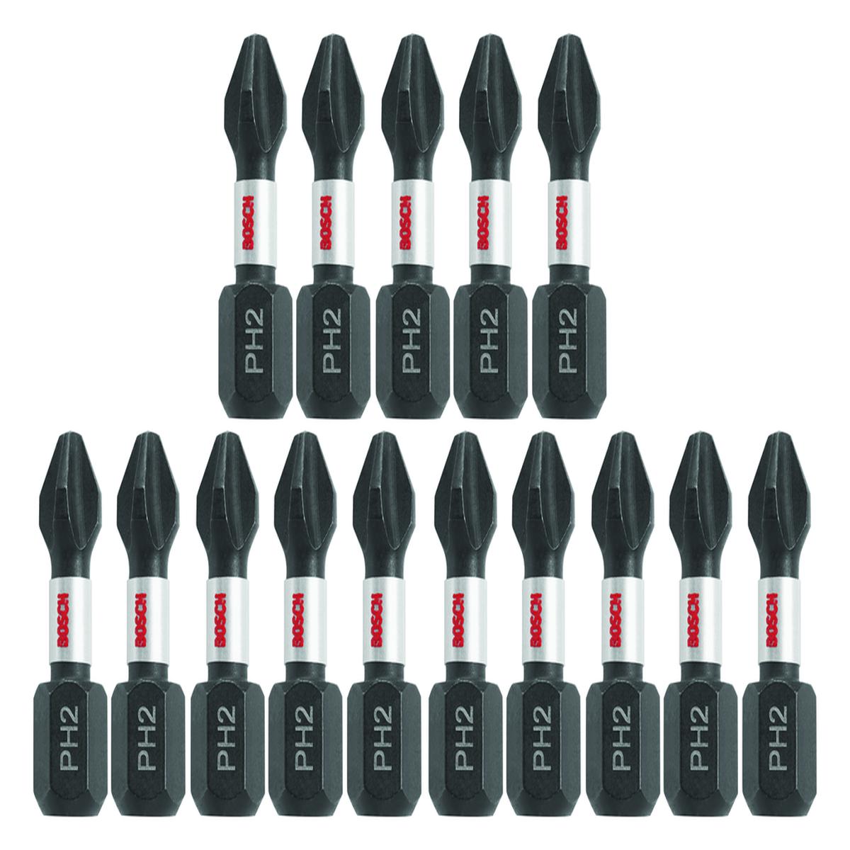 Bosch ITPH2115 Impact Tough Phillips #2 1 15PK (15-Pack)