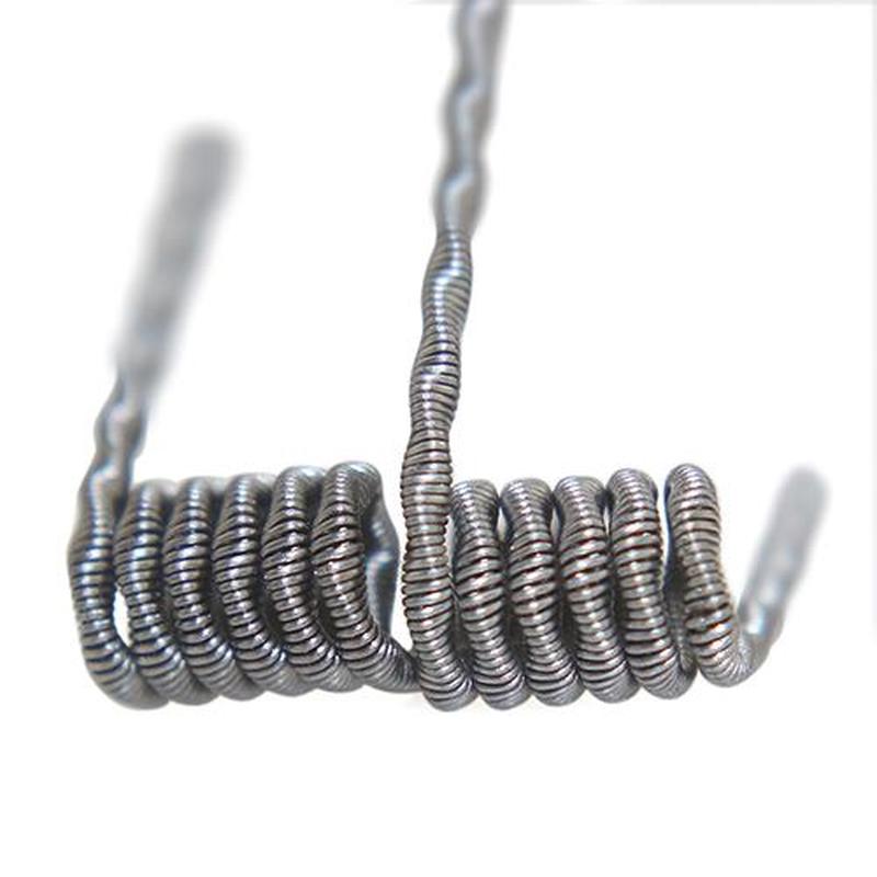 Fused Clapton 0.45ohm Coils Pre-Built (Kanthal)