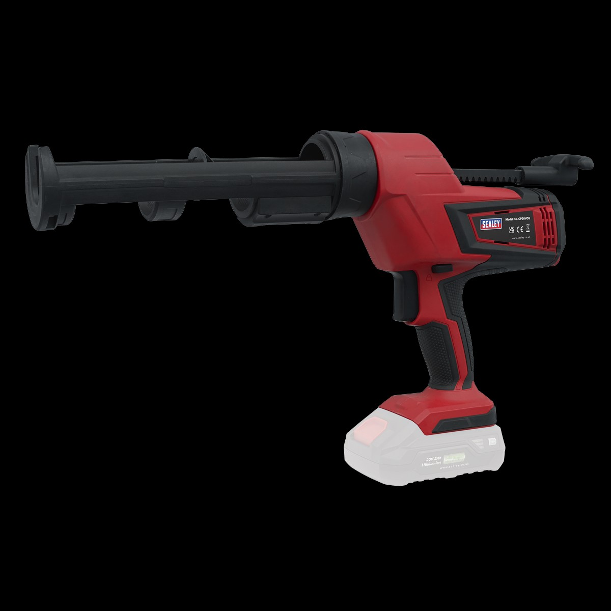 Sealey CP20VCG Cordless Caulking Gun 310ml 20V SV20 Series - Body Only