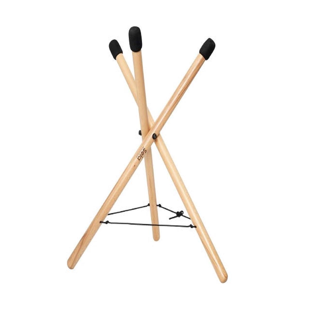 Sela Percussion Foldable & Height Adjustable Medium Handpan Stand Beech Wood