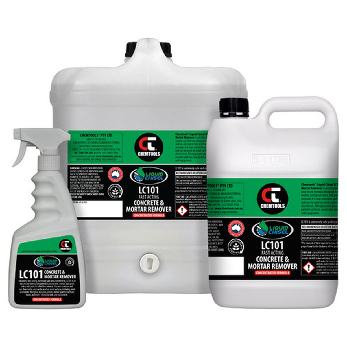 Chemtools LC101 Liquid Chisel Concrete & Mortar Remover