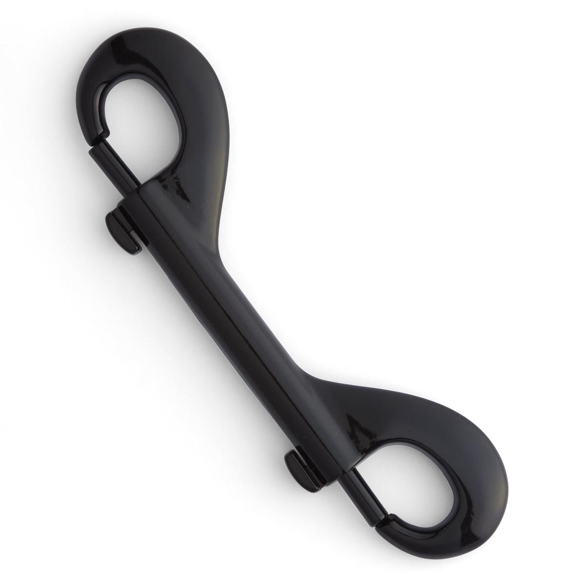 Double-Sided Bolt Snap - Glossy Black | Large
