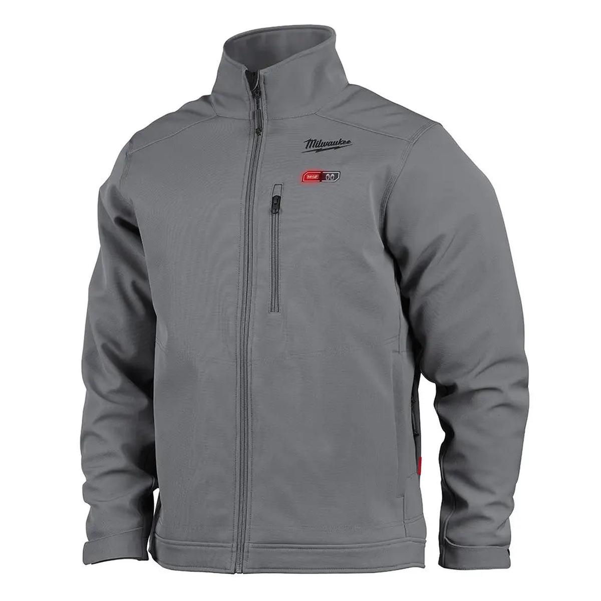 Milwaukee 204G-21L - M12 Heated TOUGHSHELL Jacket Kit - Gray L