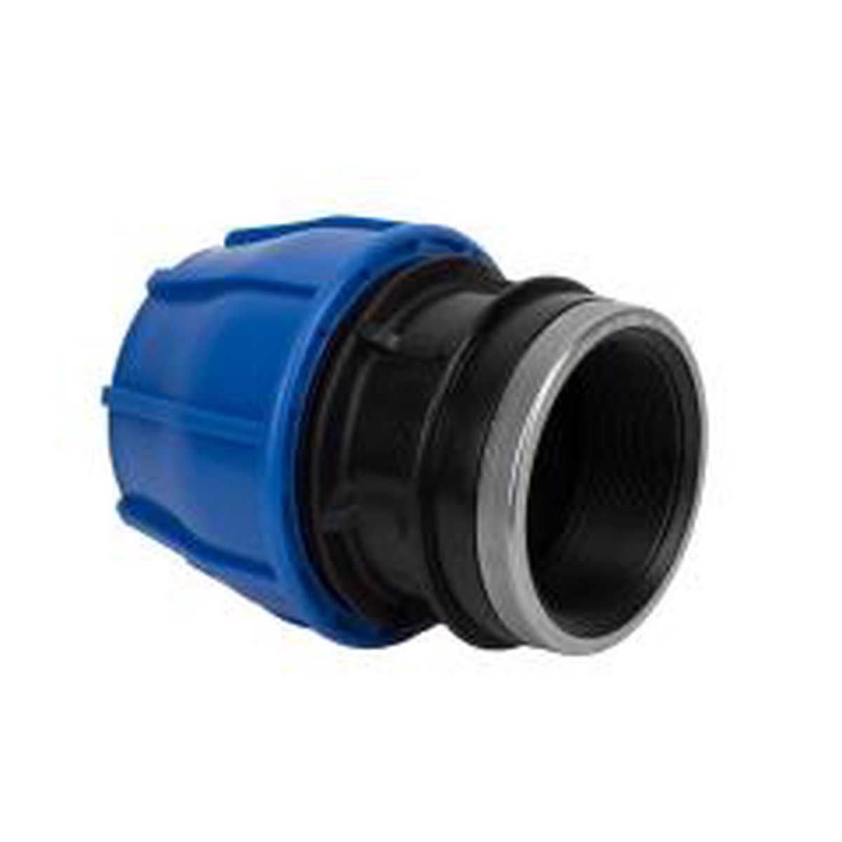 40mm x 1" BSP Norma Metric Female End Connector - PE X Female Thread - Irrigation Compression Fitting