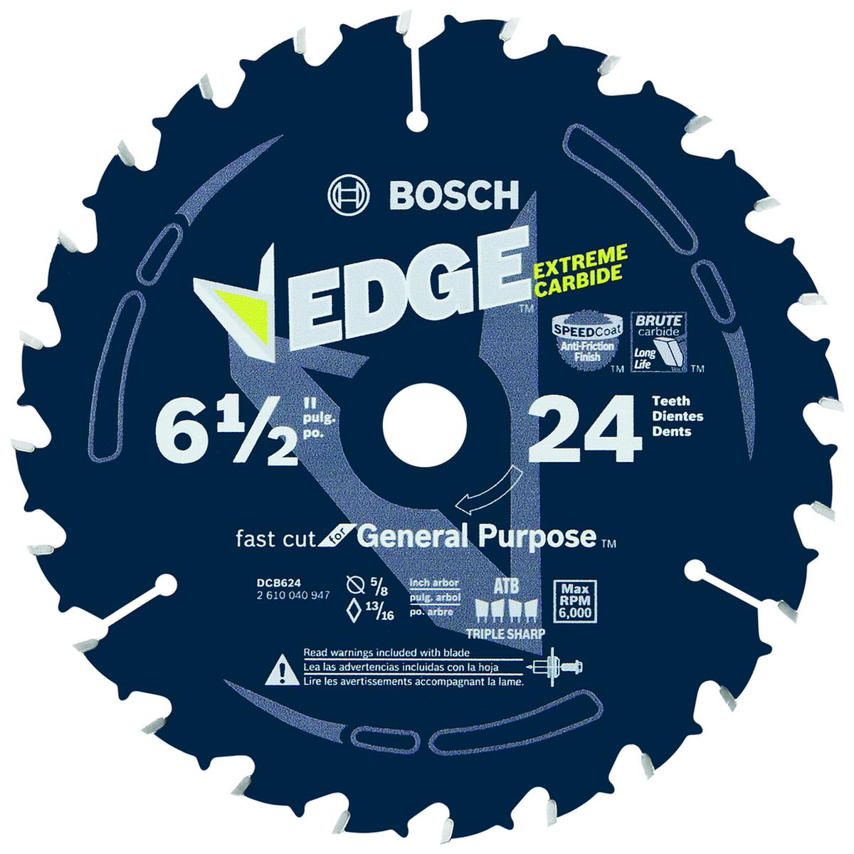 Bosch DCB624 6 1/2 X 24T Framing Csb Cd