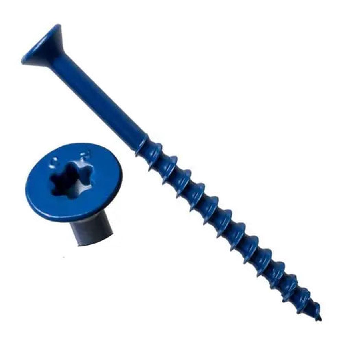 SIMPSON STRONG-TIE TNT18214TF - 3/16" x 2-1/4" Flat Head Titen Turbo Concrete Screws (100/Box)