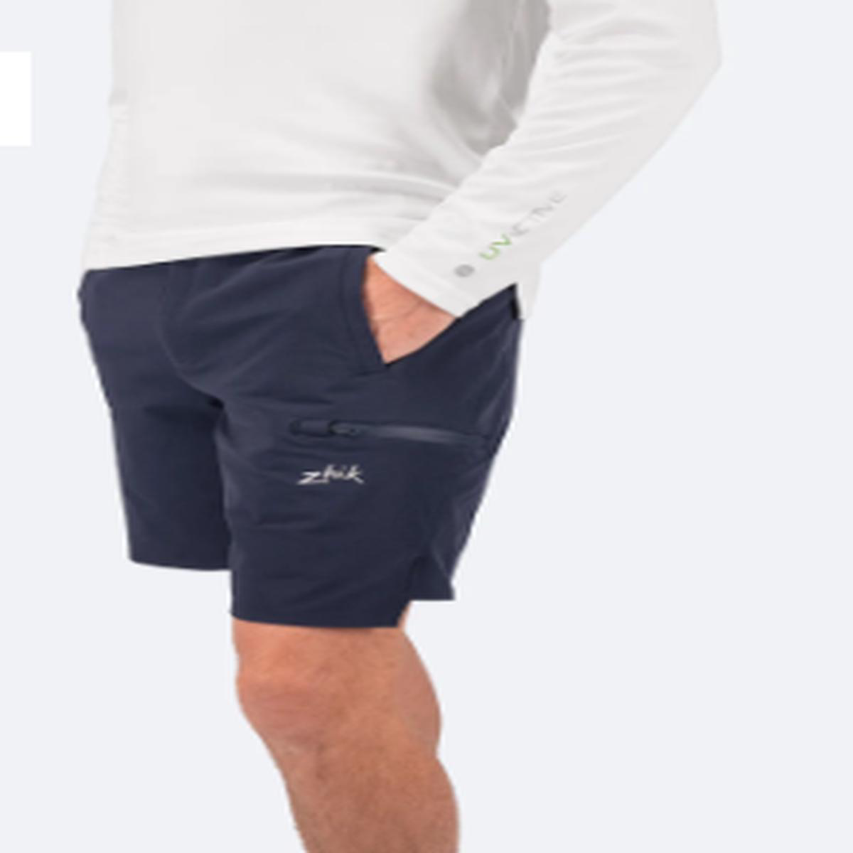 Zhik Mens Stretch Fast Dry Deck Shorts 8211 NAVY M