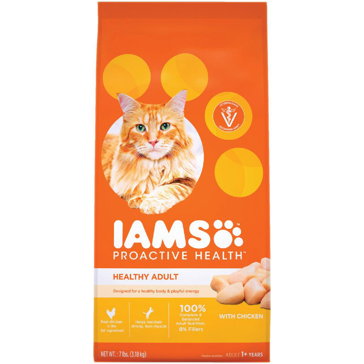 Iams Proactive Health 7 Lb Chicken Flavor Adult Dry Cat Food