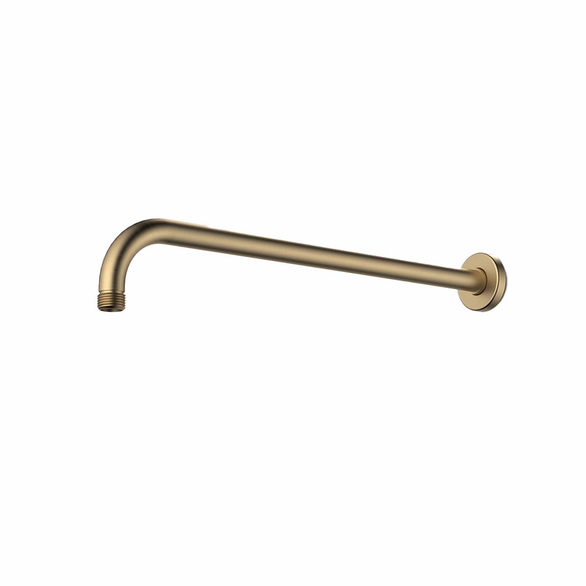 Caroma Urbane II 415mm Right Angled Shower Arm Brushed Brass
