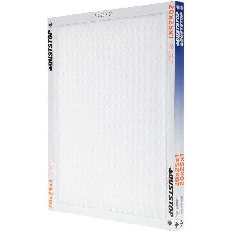 Pleated Furnace Filters - 1" x 20" x 25", 2 Pack