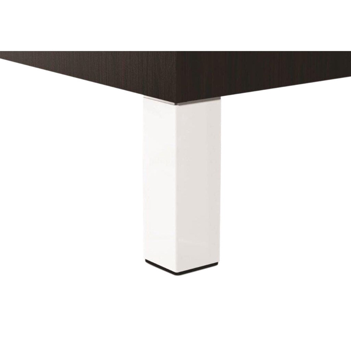 9-2732 (250 mm) Adjustable Furniture Leg Matte White Pack of 4
