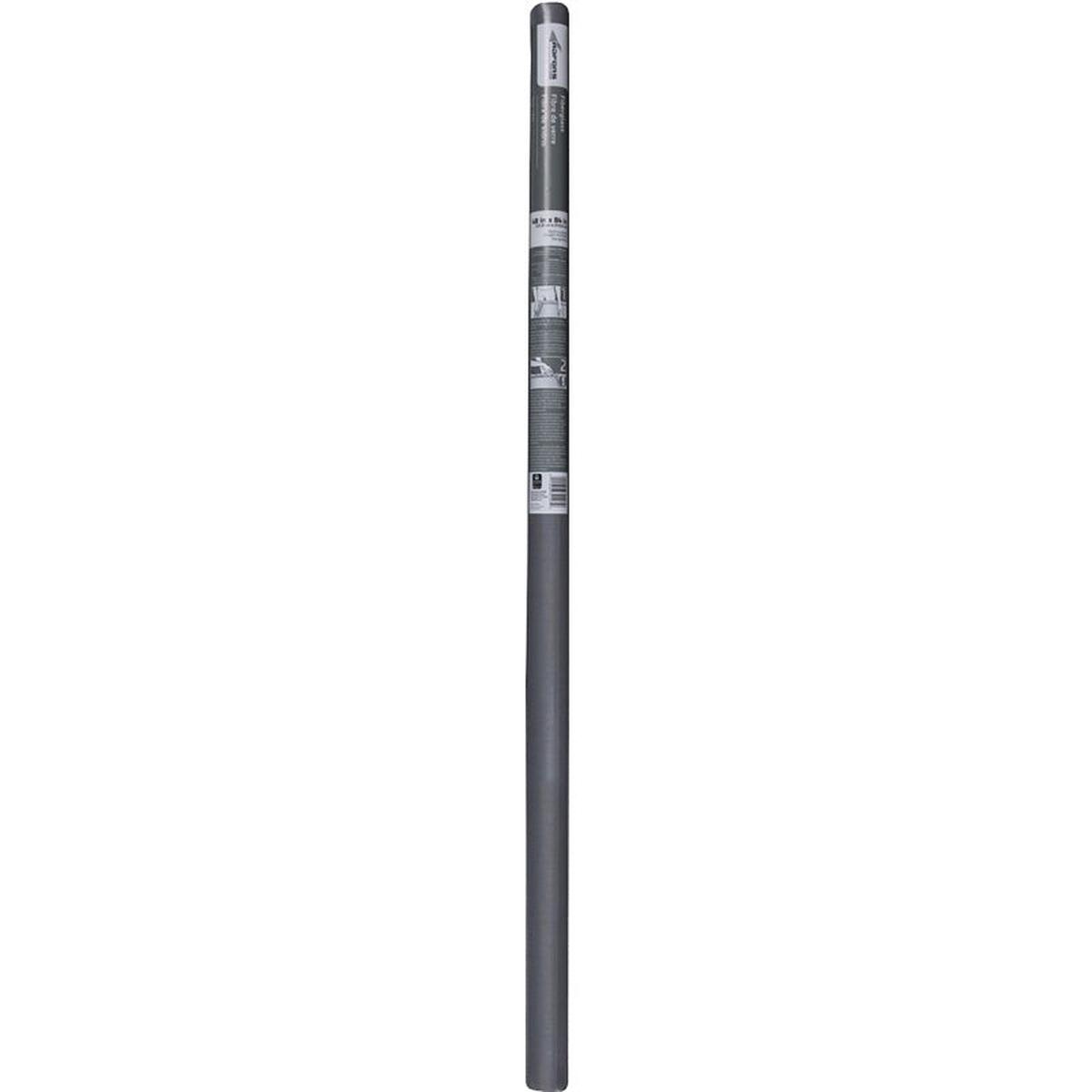 Adfors 30117 Insect Screen, 7 ft L, 24 in W, Fiberglass, Gray