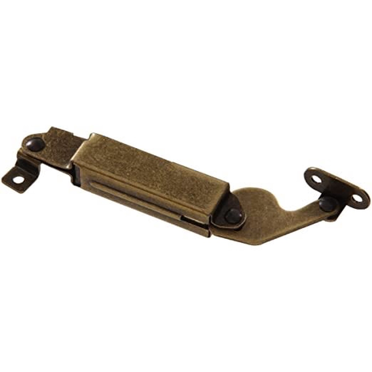 Hillman Antique Brass Spring Assisted Lid Support, Right Side